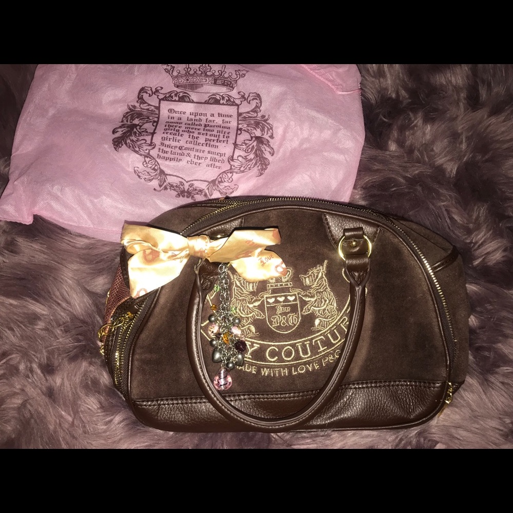 Juicy couture handbag/pet carrier